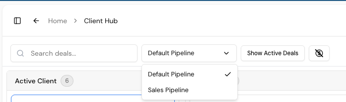 Pipeline Selector